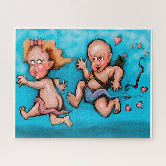 Puzzle La chasse de Cupidon (Horizontal)