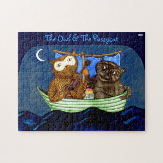 Puzzle La Chouette et le chat