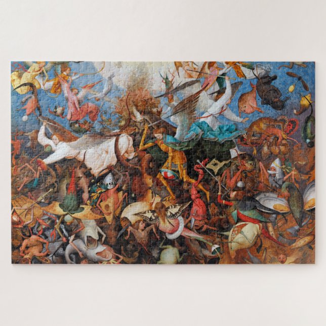 Puzzle La chute des anges rebelles, Pieter Bruegel (Horizontal)