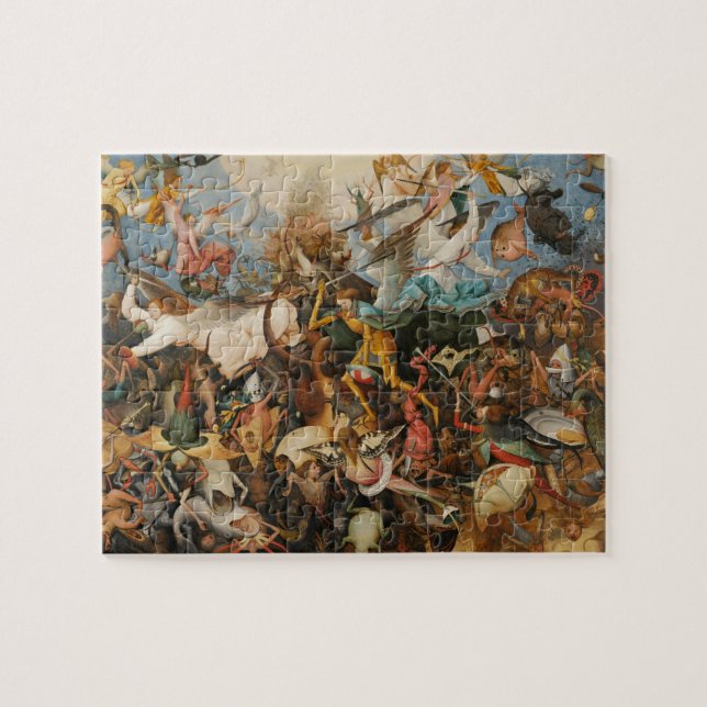 Puzzle La chute des anges rebelles - Pieter Bruegel 1562 (Horizontal)