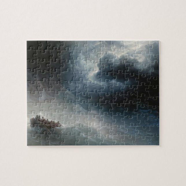 Puzzle La colère des mers (par Ivan Aivazovsky) (Horizontal)