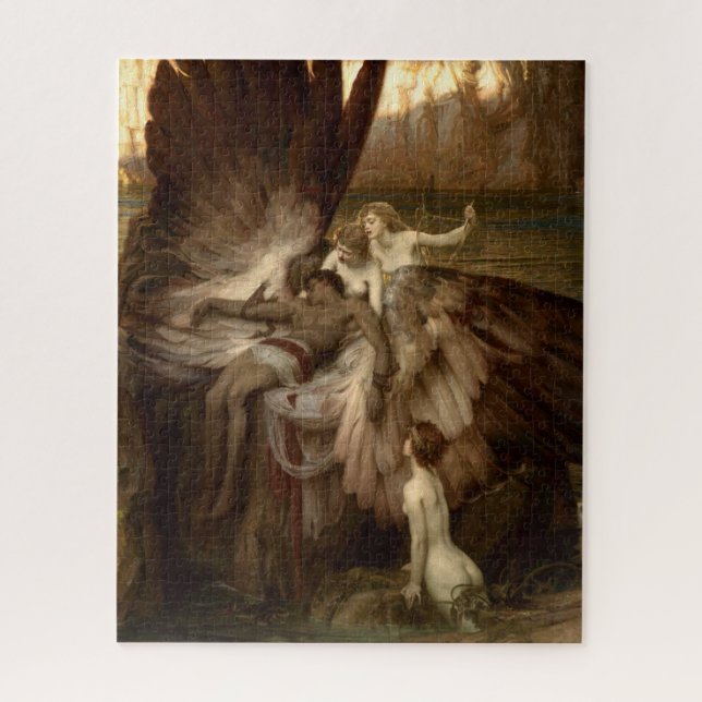 Puzzle La complainte pour Lcarus par Herbert Draper 1898 (Vertical)