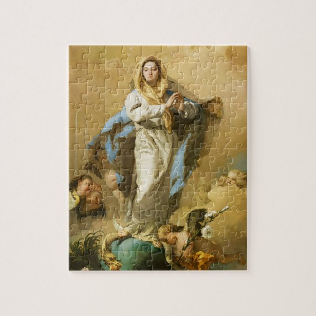 Puzzle La conception impeccable par Giovanni B. Tiepolo (Vertical)