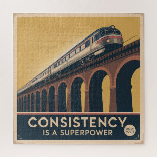 Puzzle La constance est un superpouvoir
