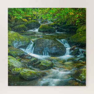 Puzzle La coulée émeraude du ruisseau irlandais