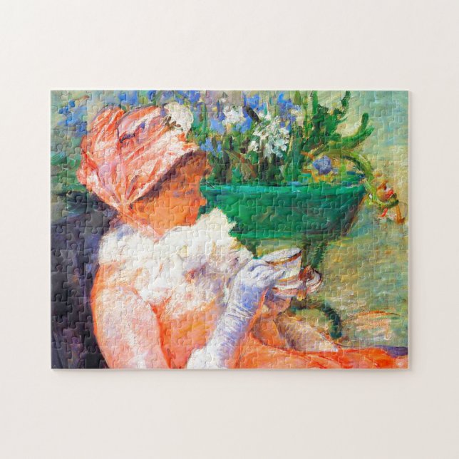 Puzzle La Coupe du Thé de Mary Cassatt (Horizontal)