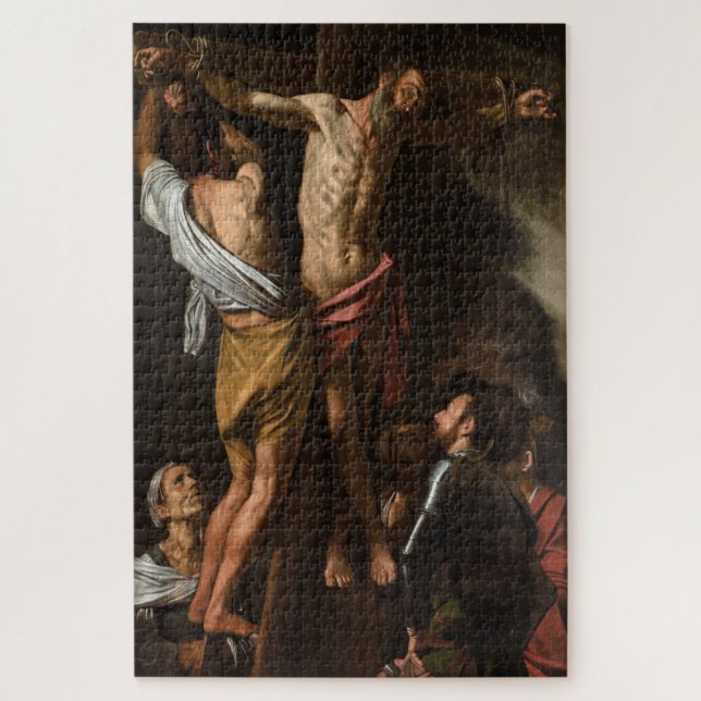 Puzzle La Crucifixion de Saint André par Caravaggio (Vertical)