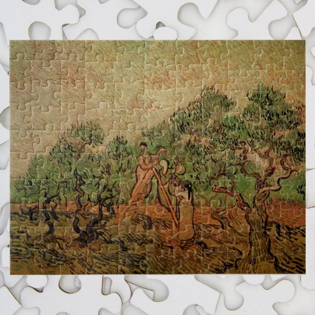 Puzzle La Cueillette des olives par Vincent van Gogh (Créateur téléchargé)