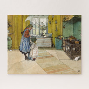 Puzzle La cuisine de Carl Larsson