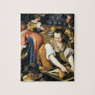 Puzzle La Cuisine en détail par Vincenzo Campi
