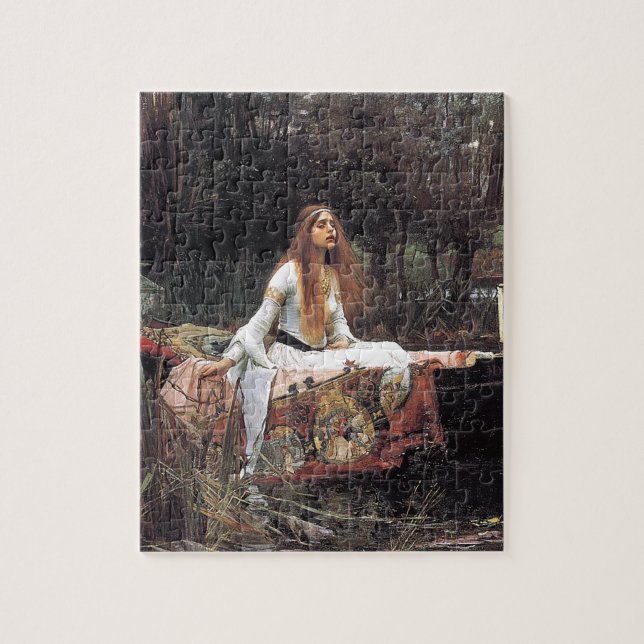 Puzzle La Dame de Shalott par John W. Waterhouse (Vertical)