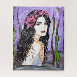 Puzzle La dame du lac Peinture de contes de fées