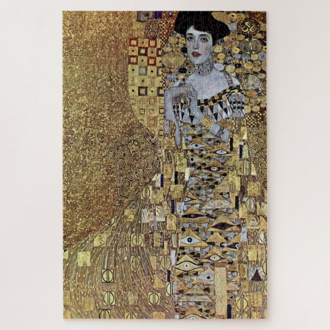 Puzzle La Dame en or de Gustav Klimt, Adele Bloch-Bauer (Vertical)