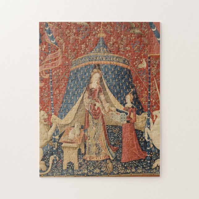 Puzzle La Dame Et La Licorne (Vertical)