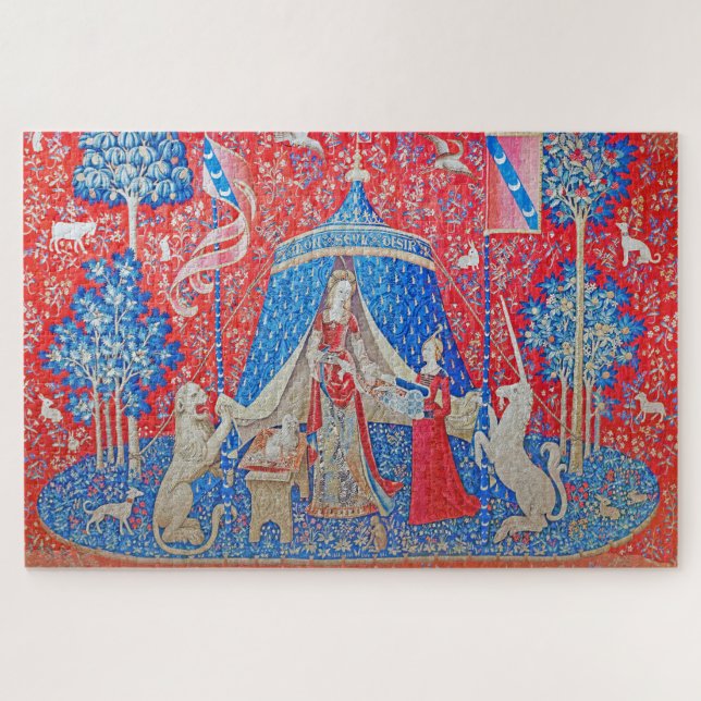 Puzzle La Dame et la licorne / A Mon Seul Desir (Horizontal)