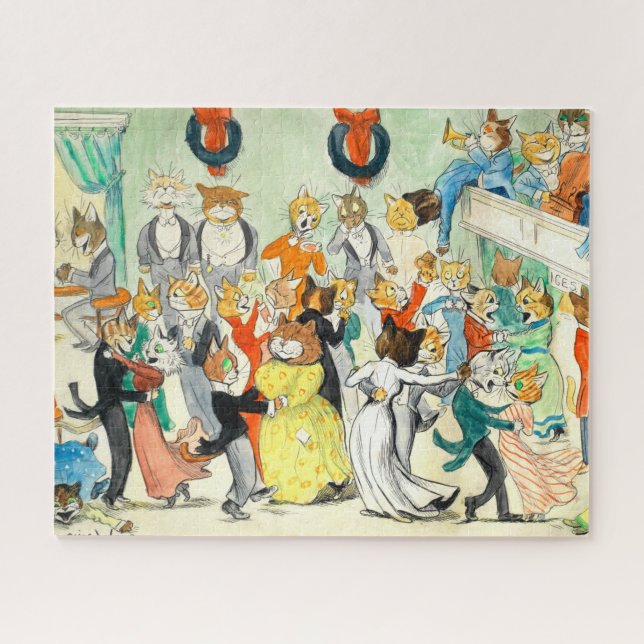 Puzzle La Danse de Louis Wain (Horizontal)