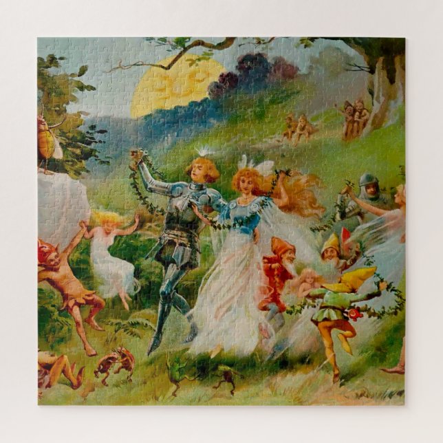 Puzzle « La Danse des fées » par ES Hardy (Vertical)