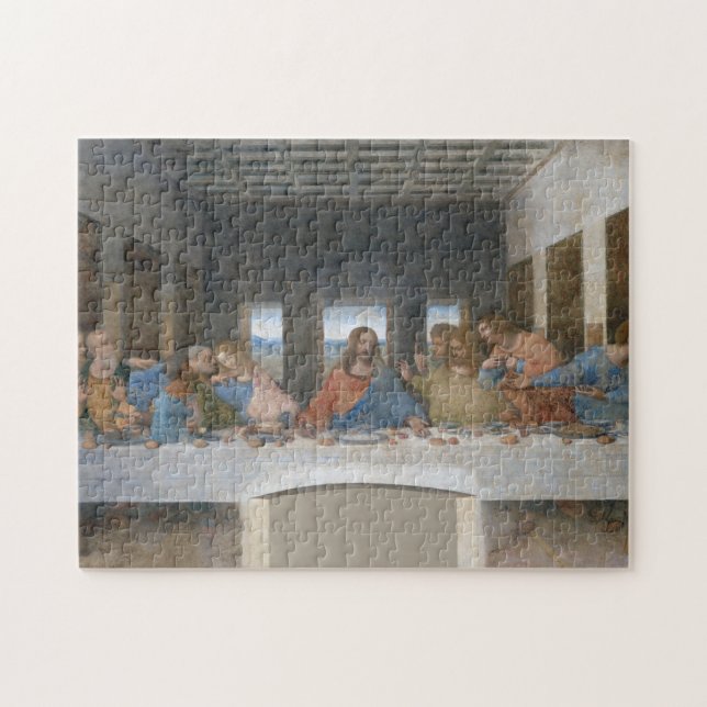 Puzzle La Dernière Cène, Léonard de Vinci, 1495-1498 (Horizontal)