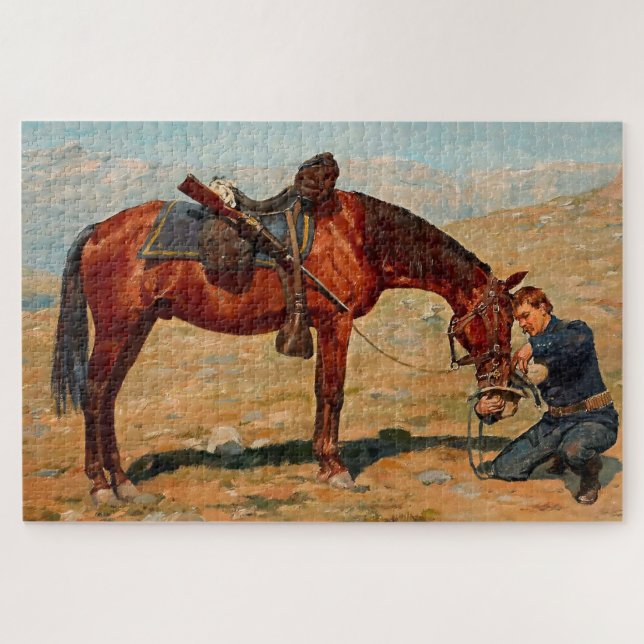 Puzzle « La Dernière Goutte » Art occidental par Charles  (Horizontal)