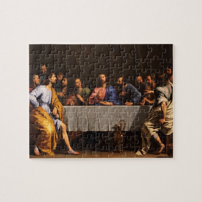 Puzzle La Dernière Suppereur de Philippe de Champaigne (1 (Horizontal)
