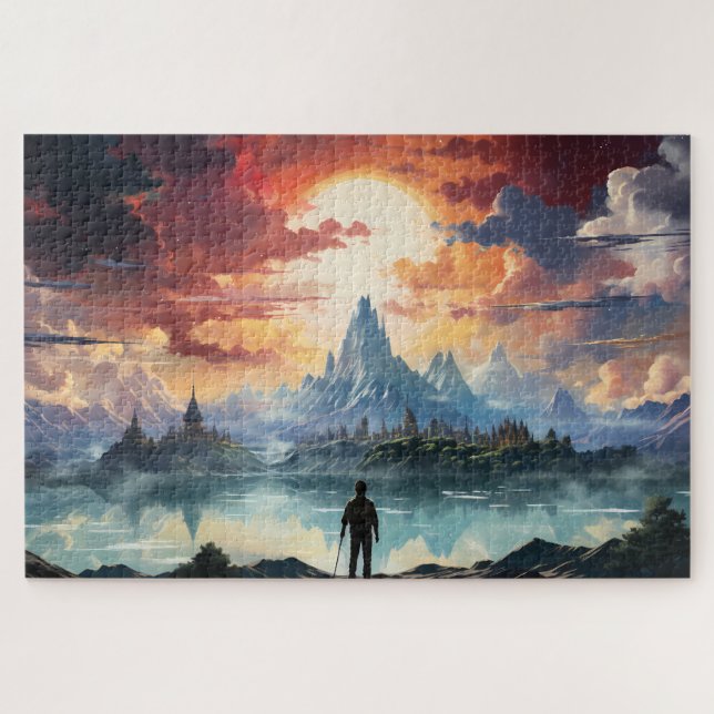 Puzzle La destination finale atteinte (Horizontal)