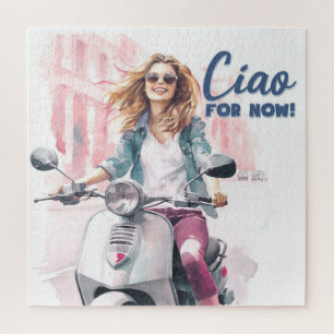 Puzzle La Dolce Vita : Un Vespa En Italie