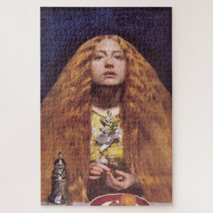 Puzzle La domestique d'élite (par John Everett Millais)
