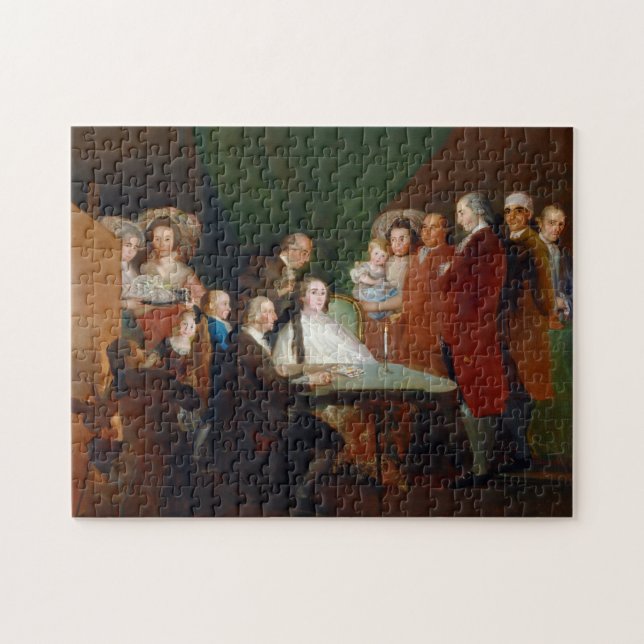 Puzzle La famille d'Infante Don Luis Francisco Goya (Horizontal)