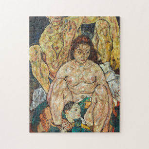 Puzzle La famille Egon Schiele 1918