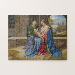 Puzzle La famille sainte par Giorgione