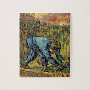 Puzzle La Faucheuse avec la faucille par Vincent van Gogh