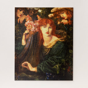 Puzzle La femme débarquée par Dante Gabriel Rossetti