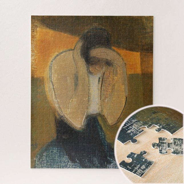 Puzzle La femme Gipsy, Helene Schjerfbeck (Créateur téléchargé)