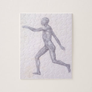 Puzzle La figure humaine, vue latérale, de la série 'A