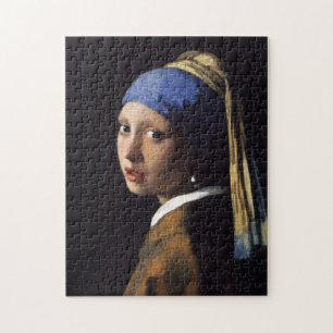 Puzzle La fille avec la perle oreille par Johannes Vermee