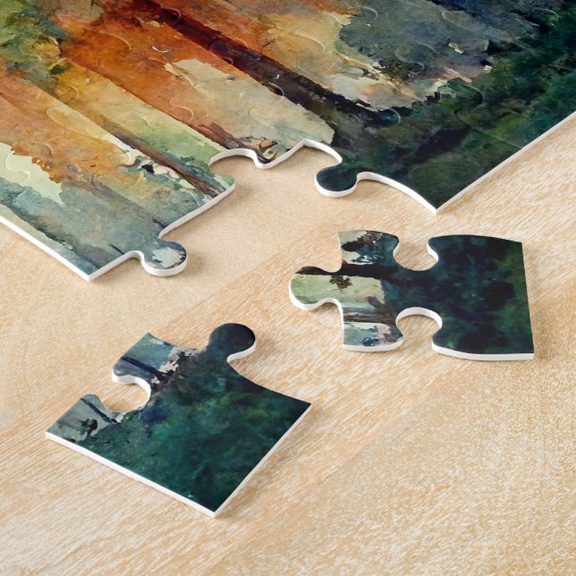 Puzzle La forêt (nature) (Côté)