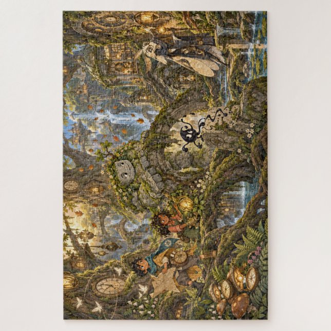 Puzzle La Forêt Racine-Heure (Vertical)