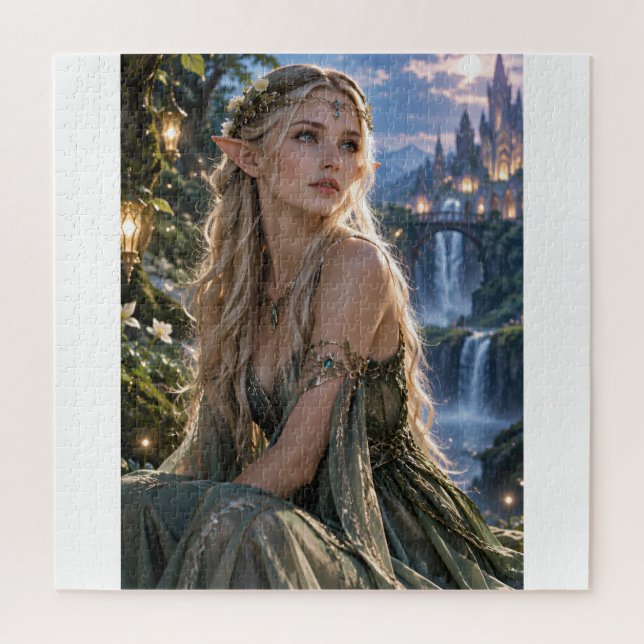 Puzzle La gardienne du royaume des elfes  (Vertical)