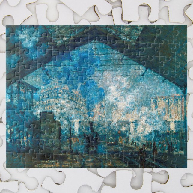 Puzzle La Gare Saint-Lazare par Claude Monet (Créateur téléchargé)
