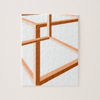 Puzzle La géométrie impossible de l'illusion 3d