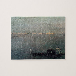 Puzzle La gondole sur la lagune