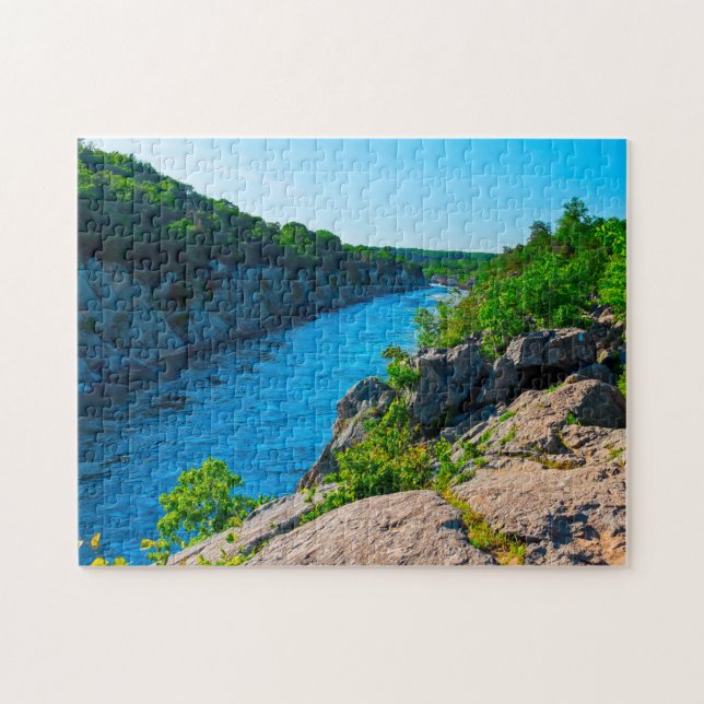 Puzzle La gorge de Billy Goat Trail River. (Horizontal)