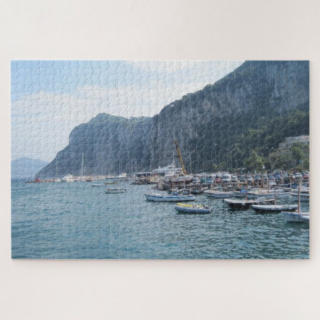 Puzzle La Grande Marina à Capri, Italie 1000 pièces et pl (Horizontal)