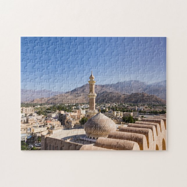 Puzzle La Grande mosquée et le minaret de Nizwa - Oman (Horizontal)