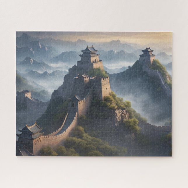 Puzzle La Grande Muraille de Chine vue par Ai (Horizontal)