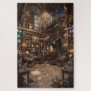 Puzzle La Grande Salle des Énigmes   Bibliothèque Fantast