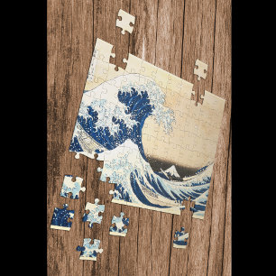 Puzzle La Grande Vague au large de Kanagawa par Hokusai
