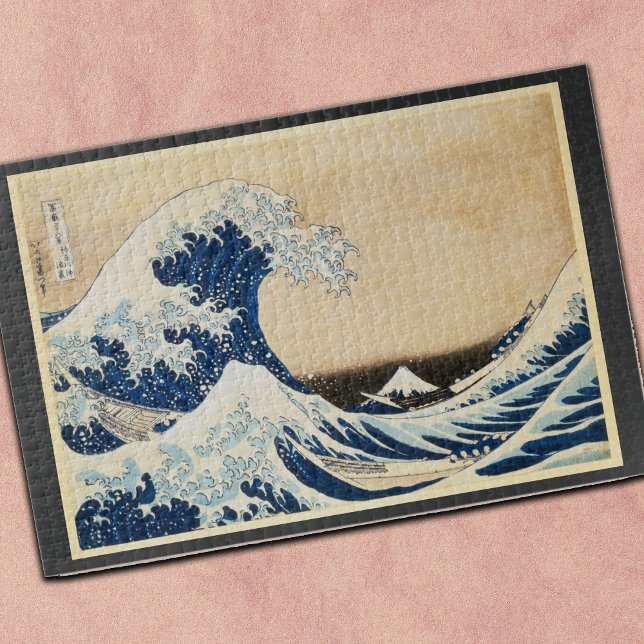Puzzle La Grande Vague au large de Kanagawa par Hokusai (Créateur téléchargé)