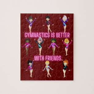 Puzzle La Gymnastique Est Mieux Avec Les Amis