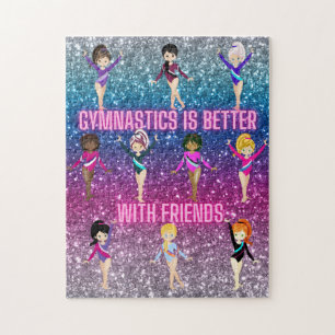 Puzzle La Gymnastique Est Mieux Avec Les Amis Ombre Spark